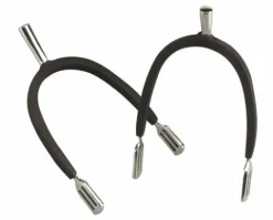 Hot Eperons prince de galles inox caoutchouc Eperons|Éperons