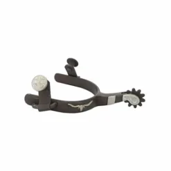 Hot rons Western pour enfants Cow Horn Éperons Western|Eperons