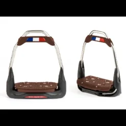 New Etrier air's plancher plat / oeil droit personnalisable - Etriers Et Accessoires