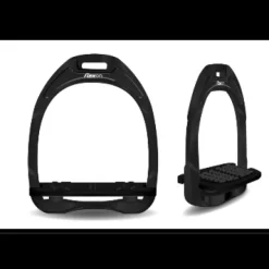 Outlet Etriers aluminium noir personnalisables - Etriers Et Accessoires