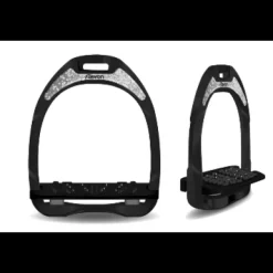 Outlet Etriers aluminium noir personnalisables - Etriers Et Accessoires