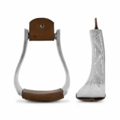 Sale Etriers Western en aluminium décorés Etriers Et Accessoires