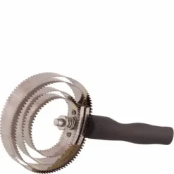 Clearance Etrille américaine noire - - ronde avec poignée plastique Étrilles