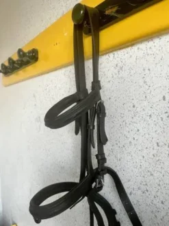 Discount filet cuit noir cob hkm Bridons Et Brides·Bridon Cuir