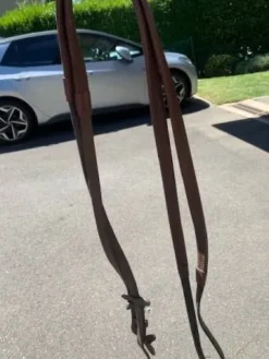 Clearance Filet muserole croisé marron Bridons Et Brides·Bridon Cuir