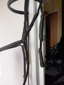 Discount Filet taille cheval noir Bridons Et Brides·Bridon Cuir