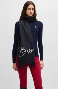 Sale Foulard Logo Sky Captain - - Franges élégantes Bonnets Et Écharpes D'Équitation