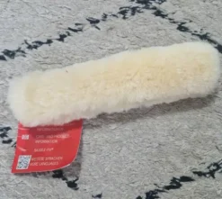 Hot Fourreau de muserolle naturel - - mouton écru Accessoires De Briderie·Protection Muserolle Et Tétière