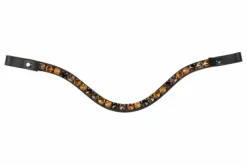 New Frontal anatomique avec strass - - cuir de qualité Bridons Et Brides·Frontal