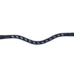 Sale Frontal Raffinée en cuir avec strass - Bridons Et Brides·Frontal