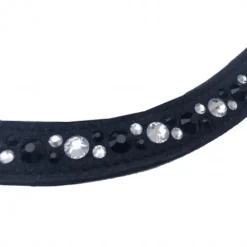 Sale Frontal Raffinée en cuir avec strass - Bridons Et Brides·Frontal