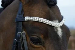 New Frontal strass argent et perles - Autre Marque Bridons Et Brides·Frontal