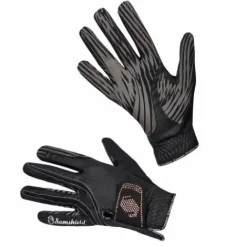 Gants V-Skin Rose Gold Swarovski Femme Gants D'Équitation|Tenue D'Équitation Femme·Gants D'équitation Femme