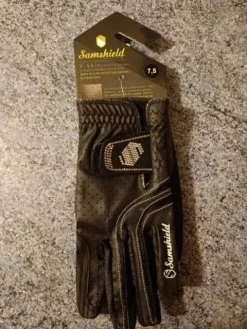 Best Gants V-Skin Swarovski – Taille 7,5 – Noir Femme Gants D'Équitation|Tenue D'Équitation Femme·Gants D'équitation Femme