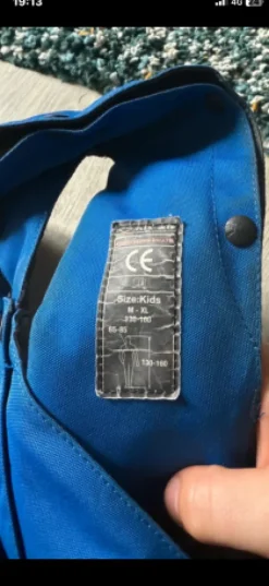 Hot Gilet air bag hit air bleu kids M-XL Femme Les Jeunes En Concours|Les Enfants En Concours