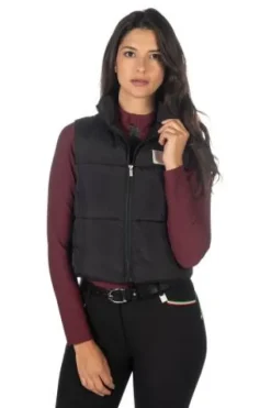 Sale Gilet matelassé cropped Livigno - - Polyester Femme Tenue D'Équitation Femme·Gilets Et Bodywarmer