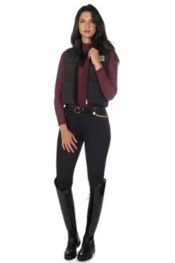 Sale Gilet matelassé cropped Livigno - - Polyester Femme Tenue D'Équitation Femme·Gilets Et Bodywarmer