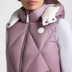 Discount Gilet sans manches à capuche - - Matelassé léger Femme Tenue D'Équitation Femme·Gilets Et Bodywarmer