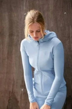 Clearance Gilet Zip-Hood Tech Jersey Reflexx 2023 - Femme Tenue D'Équitation Femme·Sweat Shirt, Polaire Et Pull Femme