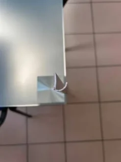 New Gouttière aluminium camion chevaux - 1 mètre Pièces Détachées Van Et Camion