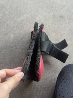 Discount Guetre rouge taille cob Guêtres De Cross|Guêtres