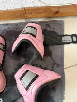 New Guêtres + Protège-boulets HEXA rose – matière imperméab Ensembles Guêtres