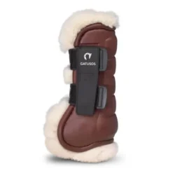 Outlet Guêtres antérieurs Deluxe mouton synthétique Guêtres