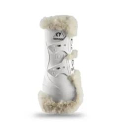 Hot Guêtres antérieurs Genuins mouton synthétique Guêtres De Dressage|Guêtres