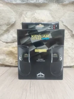 Outlet guêtres arrières M marron kevlar gel vento Protège-Boulets