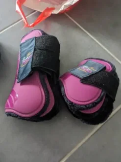 Online Guêtres avant et arrière taille cheval ( violet/bleu) Guêtres De Dressage|Guêtres