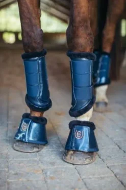 New Guêtres - Monaco Blue Guêtres De Dressage|Guêtres