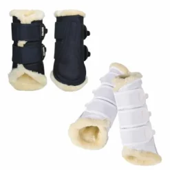 Online Guêtres fermées avec doublure en mouton synthétique - Guêtres