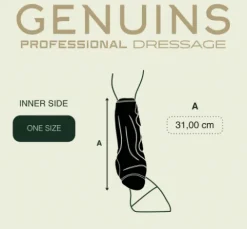 Clearance Guêtres postérieurs Genuins mouton synthétique Guêtres De Dressage|Guêtres