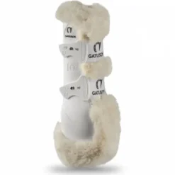 Clearance Guêtres postérieurs Genuins mouton synthétique Guêtres De Dressage|Guêtres