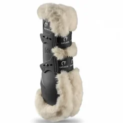 Clearance Guêtres postérieurs Genuins mouton synthétique Guêtres De Dressage|Guêtres