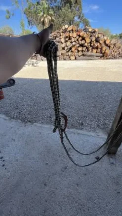 Discount Hackamore corde Bridons Western|Bridons Et Brides·Bridon De Randonnée