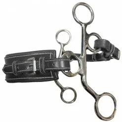Discount Hackamore cuir petites branches nez rectangle - Jump'in - Inox Mors Et Embouchures