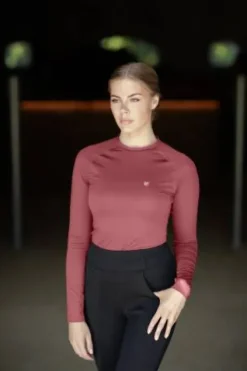 New Haut de base dynamique Amber Rose - Femme Tenue D'Équitation Femme·T-Shirts équitation Femme|Tenue D'Équitation Femme·Polos Et Chemises