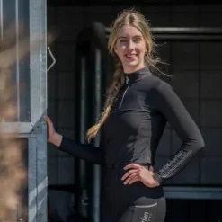 Sale Haut d'entrainement manches longues Luxury -   Femme Tenue D'Équitation Femme·Polos Et Chemises