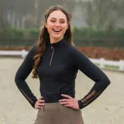 Sale Haut d'entrainement manches longues Luxury -   Femme Tenue D'Équitation Femme·Polos Et Chemises
