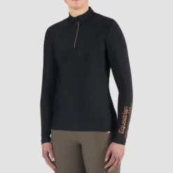 Sale Haut d'entrainement manches longues Luxury -   Femme Tenue D'Équitation Femme·Polos Et Chemises