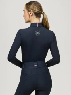 Hot Haut d'entraînement 1/4 Milo - - Séchage rapide Femme Tenue D'Équitation Femme·Polos Et Chemises