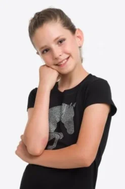 Clearance Haut d'équitation Jumping Star Kids - - Manches courtes Enfant Tenue D'Équitation Enfant·T-Shirts équitation Enfant|Tenue D'Équitation Enfant·Polos Et Chemises