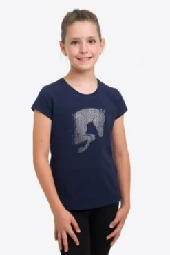 Clearance Haut d'équitation Jumping Star Kids - - Manches courtes Enfant Tenue D'Équitation Enfant·T-Shirts équitation Enfant|Tenue D'Équitation Enfant·Polos Et Chemises