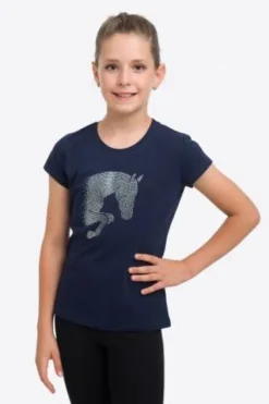 Clearance Haut d'équitation Jumping Star Kids - - Manches courtes Enfant Tenue D'Équitation Enfant·T-Shirts équitation Enfant|Tenue D'Équitation Enfant·Polos Et Chemises