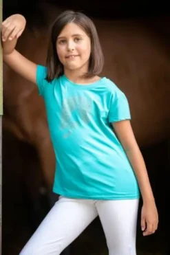 Clearance Haut d'équitation Jumping Star Kids - - Manches courtes Enfant Tenue D'Équitation Enfant·T-Shirts équitation Enfant|Tenue D'Équitation Enfant·Polos Et Chemises