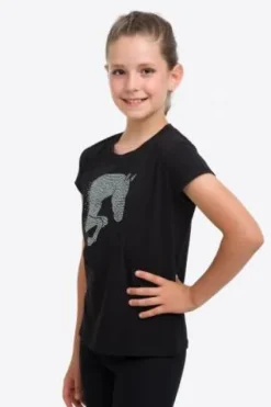 Clearance Haut d'équitation Jumping Star Kids - - Manches courtes Enfant Tenue D'Équitation Enfant·T-Shirts équitation Enfant|Tenue D'Équitation Enfant·Polos Et Chemises