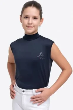 Hot Haut d'équitation SERENE KIDS - - Tissu technique Enfant Tenue D'Équitation Enfant·T-Shirts équitation Enfant|Tenue D'Équitation Enfant·Polos Et Chemises