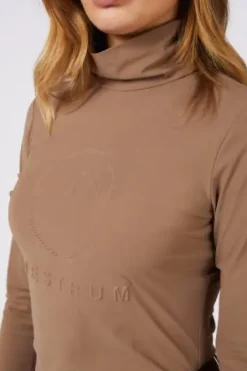 Clearance Haut manches longues d'entraînement Shizuoka - Femme Tenue D'Équitation Femme·Polos Et Chemises