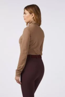 Clearance Haut manches longues d'entraînement Shizuoka - Femme Tenue D'Équitation Femme·Polos Et Chemises